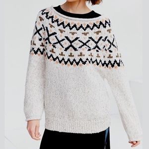 Ecote Tribal Sweater, Size XS/S
